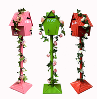 Boîte aux lettres décorative vintage en fer forgé, boîte à suggestions pour la maison, le jardin, la cour, la décoration de la maternelle