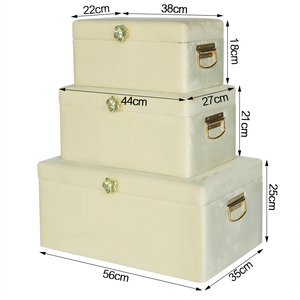 Tùy Chỉnh Màu Be Nhung Thân Cây Với Tùy Chỉnh Xử Lý Trim Thiết Lập Của 3 Lớn Và Nhỏ Nhung Thân Cây Cho Đám Cưới Nhà Khách Sạn Trang Trí - Product Image 4