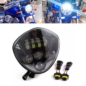 ชุดไฟหน้ารถจักรยานยนต์ LED ไฟสูง-ต่ำ สำหรับรุ่นวิคตอรี่ เวกัส คิงพิน แฮมเมอร์ ครุยเซอร์ - Product Image 4