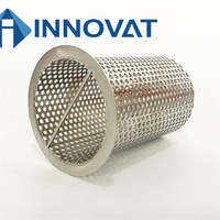 INNOVAT-SL Siphon de sol perforé cylindrique en acier inoxydable 304 316 personnalisé avec poignée