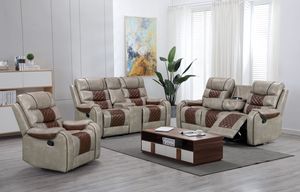 CY Fauteuil <span class=keywords><strong>inclinable</strong></span> <span class=keywords><strong>et</strong></span> à bascule moderne en similicuir, extensible, avec fonction massage, fauteuil individuel <span class=keywords><strong>et</strong></span> ensemble <span class=keywords><strong>causeuse</strong></span>, faible MOQ - Product Image 4
