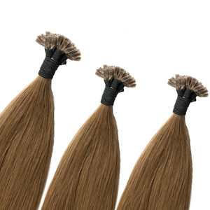 Vendita all'ingrosso capelli umani lunghi Super doppi capelli naturali con punta a cheratina estensioni24 26 colore <span class=keywords><strong>chiaro</strong></span> <span class=keywords><strong>biondo</strong></span> - Product Image 6