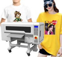 Mesin Printer DTF A3 Multicolor untuk Kaos, Dilengkapi Mesin Penggoyang Bubuk