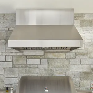 เครื่องดูดควันกลางแจ้งสำหรับใช้ในครัว,เครื่องดูดควันช่องระบาย BBQ ทำจากสเตนเลสสตีลใช้งานหนักสำหรับร้านค้า - Product Image 1