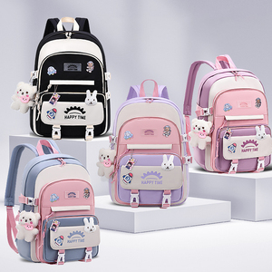 Mochila escolar para niños, bonita mochila de dibujos animados para niñas, <span class=keywords><strong>mochilas</strong></span> escolares de secundaria, mochila de almacenamiento de libros, mochila de estudiante de moda - Product Image 1