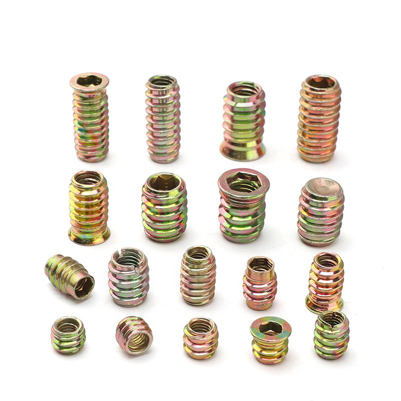 M6 13 мм железа винтов гайка для деревянной мебели гайка Шестигранная гайка