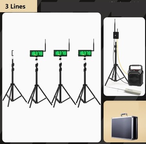 YIZHI Multi-traccia infrarosso telecomando elettronico sistema di temporizzazione ad induzione automatica Laser Wireless pista Sprint Timer - Product Image 6