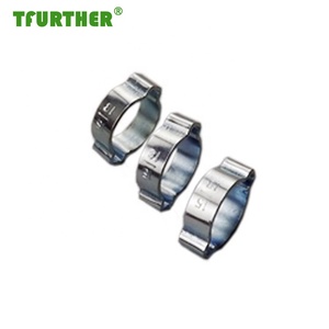 Colliers <span class=keywords><strong>de</strong></span> <span class=keywords><strong>serrage</strong></span> <span class=keywords><strong>à</strong></span> double <span class=keywords><strong>oreille</strong></span> fixes professionnels en acier inoxydable 100 pièces/approvisionnement ponctuel <span class=keywords><strong>de</strong></span> sac - Product Image 3