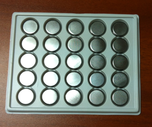 GEB批发220毫安时CR2032 3.0伏小圆形纽扣电池3v 230毫安时锂电池硬币电池CR2032手表车钥匙 - Product Image 3