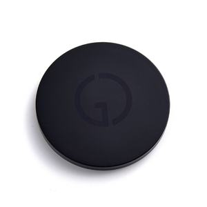 High End Black Mini <b>Round</b> Shape Luxury Black Color Customized Logo <b>Small</b> Makeup Pocket <b>Mirror</b> - Product Image 4