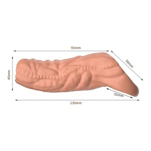 Allunga e ispessisce i preservativi riutilizzabili dell'anello dello sperma di blocco Dildo manicotto del pene Extender vendita a caldo - Product Image 2