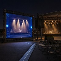 Écran LED de location extérieur P3.91 IP65 visible en plein soleil, mur vidéo LED 3840 Hz pour scène, église, événement, exposition, publicité