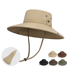 Sun <b>Hats</b> for <b>Men</b> Women Bucket <b>Hat</b> UPF 50+ Boonie <b>Hat</b> Foldable UV Protection Hiking Beach Fishing <b>Summer</b> Safari - Product Image 1
