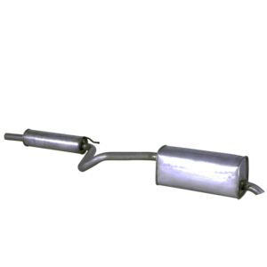 Stainless Steel Volkswagen Polo Car <b>Exhaust</b> <b>Muffler</b> System Mirror Polished Aftermarket Replacement - Product Image 2