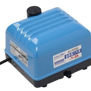 ปั๊มลม Hailea V-10 เงียบ ทรงพลัง กันน้ำ กันกระแทก ระบายความร้อนเร็ว ปั๊มออกซิเจนสำหรับตู้ปลา <span class=keywords><strong>บ่อ</strong></span>เลี้ยง<span class=keywords><strong>ปลา</strong></span> และการเพาะเลี้ยงสัตว์น้ำ - Product Image 1