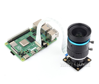 Módulo de cámara de alta sensibilidad IMX477 de 12,3 MP para Raspberry Pi 5 CM4 Jetson Nano AI Machine Vision con visión nocturna de la IR-CUT