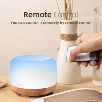 Diffuseur d'arômes, humidificateur d'air, 300 ml, brumisateur ultrasonique à brume fraîche, LED, huile essentielle, silencieux, couleur, machine d'aromathérapie