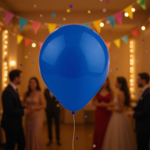 Globos de Látex Azules D0100XU0EET de 25 cm, Desechables, para Cumpleaños, Bodas, Eventos, Paquete de 600 - Product Image 2