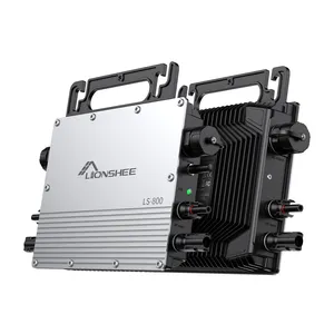 LionShee Micro-onduleur 600W 800W WiFi Contrôle Identification automatique Onduleurs DC à AC 120V 230V