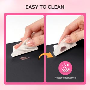 Reposabrazos Ajustable para Uñas Acrílicas, Plegable, Profesional, de Cuero PU, Soporte para Manicura - Product Image 4