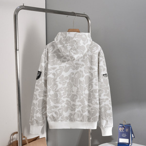 Sudadera con Capucha XL X <span class=keywords><strong>Inter</strong></span> Miami Ape Head, Estilo Urbano, Camuflaje, Algodón, Otoño, Hip-Hop, Unisex, Holgada - Product Image 4