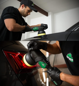 S2 Kabelloser Auto-Polierer Dual-Action 6-Stufen Einstellbar 8mm Orbit mit 2 Stück 5,0Ah 12V Akkus 2000-5000 U/min - Product Image 5