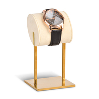 Jinsky OEM montre support Bracelet présentoir luxe montre présentoir avec différentes couleurs, fond en métal montre oreiller stand