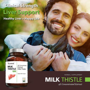 Cápsulas de Cardo Mariano Orgánico para la Salud y Reparación del Hígado de Marca Privada, Mejoran la Calidad del Sueño - Product Image 5