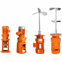 Mélangeur vertical à pales et agitateur en acier inoxydable 304 et 316L pour le traitement des eaux usées et la purification de l'eau, de 500 à 5000L, ISO 9001