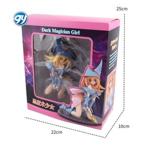 Figurines GY en <span class=keywords><strong>vente</strong></span> flash, <span class=keywords><strong>Yu</strong></span>-<span class=keywords><strong>Gi</strong></span>-<span class=keywords><strong>Oh</strong></span>, figurine de maître du jeu, Mana, en position agenouillée, hauteur 17 cm, Dark Magician Girl, modèle d'anime, décoration de voiture - Product Image 6