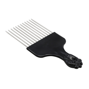 <span class=keywords><strong>Pettine</strong></span> Piatto in Metallo <span class=keywords><strong>con</strong></span> Manico in Plastica e Denti Larghi per Acari e Capelli, <span class=keywords><strong>Pettine</strong></span> per Acconciature e Parrucchieri - Offerta Speciale - Product Image 4
