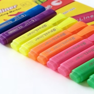 Marcadores Resaltadores Baratos de China, Muestra Gratis, 6 Colores, Fabricante, Sólidos, para Diario, Planificador, Papelería y Dibujo - Product Image 5