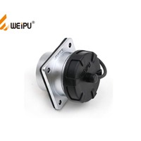Connecteur circulaire étanche WEIPU WF32K13Z à 13 broches, type femelle à bride carrée, à souder, 10A 500V IP67