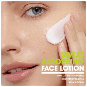 Lozione <span class=keywords><strong>Viso</strong></span> Assorbente Sudore Antitraspirante Controllo Olio Lunga Durata Rinfrescante Pelle Sensibile Fronte e Zona a T 50ml Ingrosso - Product Image 2
