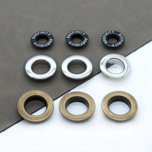 <span class=keywords><strong>Occhielli</strong></span> in ottone rivestiti neri <span class=keywords><strong>per</strong></span> scarpe, - Product Image 4