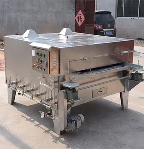 Yüksek verimli salıncak tipi kaplamalı fıstık kavurma makinesi fındık tohumu işleme ekipmanları ceviz pişirme makinesi fiyat