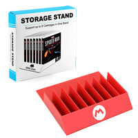 Support d'Affichage 8-en-1 pour Cartes et Disques de Jeu, Organiseur de Stockage de Disques CD pour PS5, PS4, PS3