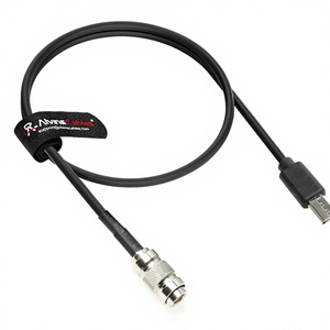 Câble Timecode Alvins pour caméra Sony FX3 FX30 <span class=keywords><strong>A7S3</strong></span> <span class=keywords><strong>A1</strong></span>, câble Timecode DIN vers Micro USB - Product Image 1