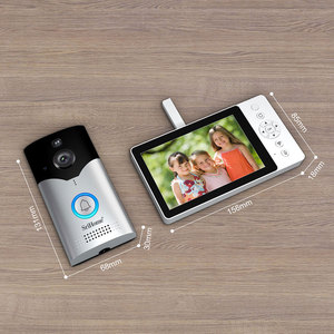 4k thông minh video chuông cửa cho nhà 5-inch HD màn hình ai phát hiện chuyển động Wifi <span class=keywords><strong>Camera</strong></span> An Ninh với tầm nhìn ban đêm - Product Image 3