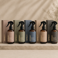 Diffuseur de parfum d'ambiance liquide de luxe OEM 275 ml, spray de parfum d'intérieur à marque privée, désodorisant, parfum personnalisé, brume fine, fabricant