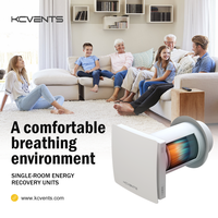 Système de ventilation à récupération de chaleur à 90 % d'efficacité, filtre à échange céramique HRV ERV, résidentiel, commercial, industriel
