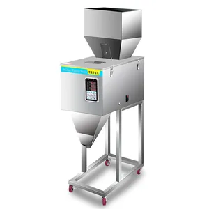 Máquina de llenado de pesaje semiautomático, granulado, polvo, arroz, café y especias