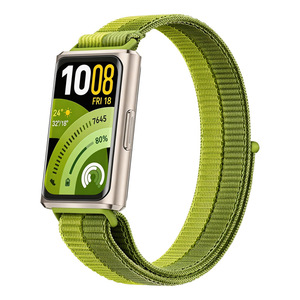 Sangle en velcro en nylon pour <span class=keywords><strong>Huawei</strong></span> <span class=keywords><strong>Band</strong></span> 11/11 Pro, bracelet de remplacement doux et respirant - Product Image 5