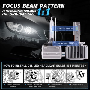 SANVI High Quality D1S D2S D3S D4S D8S 55w 3 Heat Pipe <b>Led</b> <b>Headlight</b> Bulbs D Series Automotive <b>LED</b> <b>Headlight</b> Bulbs Auto Lights - Product Image 3
