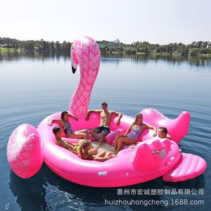 Inflatable Giant Unicorn Floating Boat 5-10 Person Water Ride Bed Outdoor Resort Use - Product Image 3