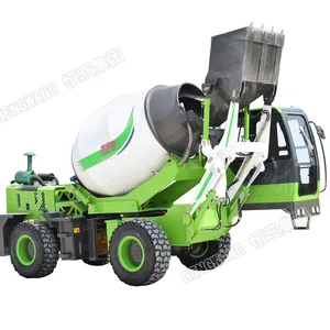 Small Mobile 3.5m3 self loading concrete mixer truck/self loading truck