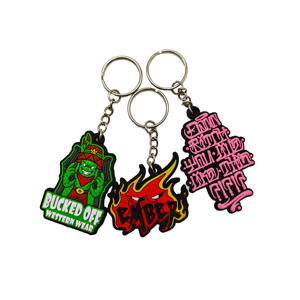 Llavero de PVC Personalizado de Fábrica al por Mayor, Llavero de Silicona de Cloruro de Polivinilo Suave 3D, Fabricante de Regalos Promocionales - Product Image 4