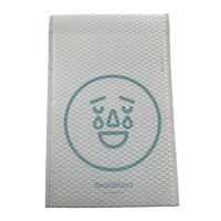 Sac à bulles en plastique imprimé à motif, accessoire de mode, sac d'emballage épaissi pour envoi postal, sac à bulles en film co-extrudé