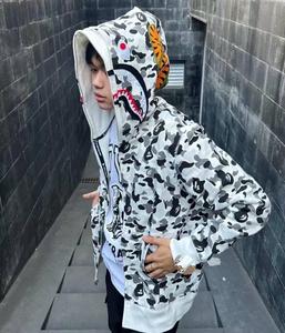 Sudadera con capucha Bapees 2026 con cremallera completa 1.1 de alta calidad con estampado Y2K, sudadera con cremallera para hombre 100% algodón, sudadera unisex Bapees para mujer - Product Image 5