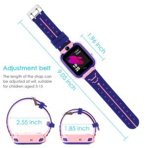 Q12 Kids Smart Watch with GPS Tracker <b>Sim</b> <b>Card</b> IP67 Waterproof SOS <b>Camera</b> Compass Function-for Q19 A1 DZ09 Children - Product Image 6